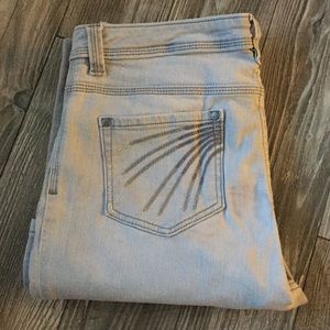 Women's DENVER HAYES straight leg jeans, size 10